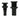 WakeBallast WakeMAKERS Black Thru-Hull Fitting