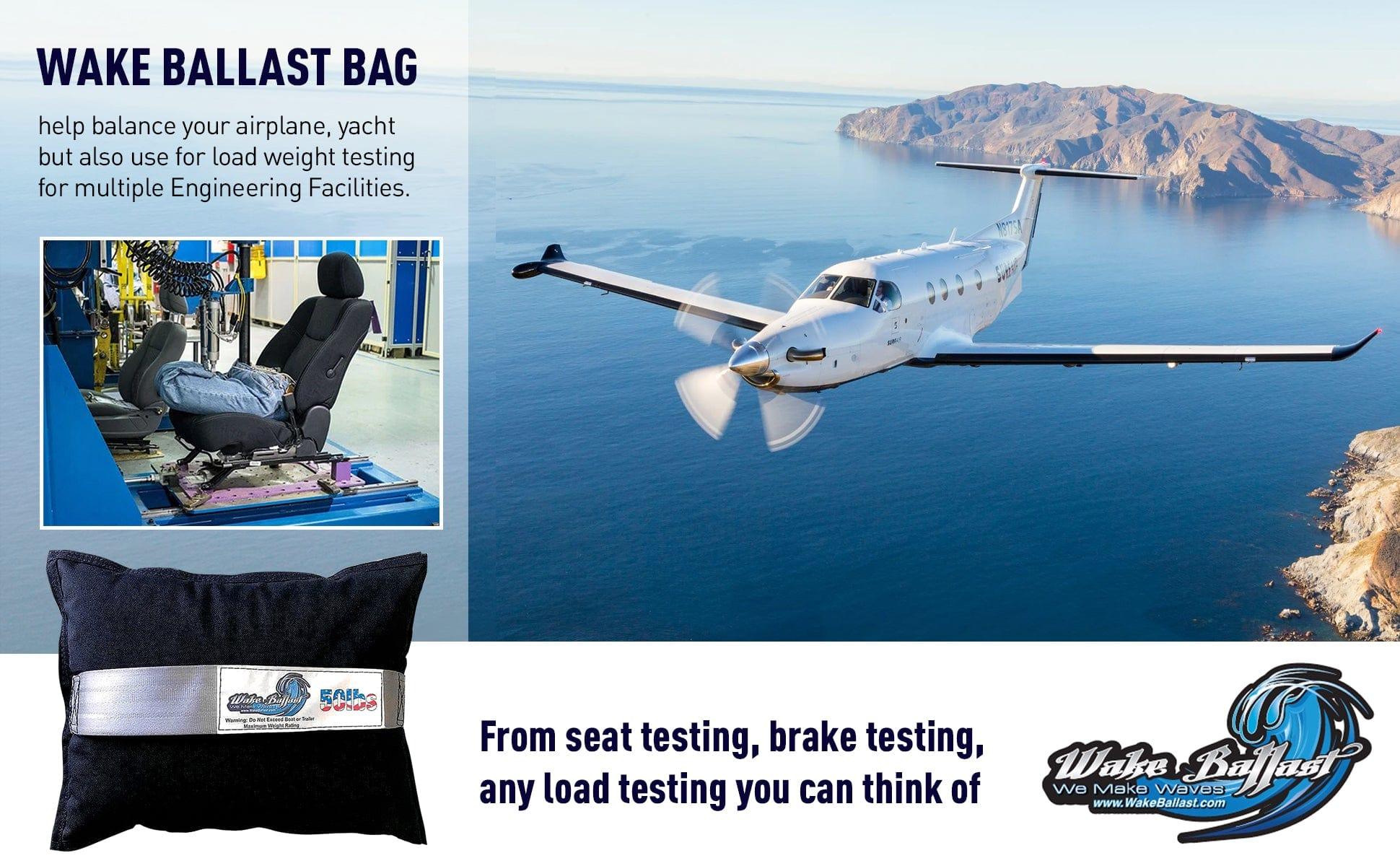 Wakesurfing Ballast Bags 50lb 3 Years Buyer Guarantee WakeBallast